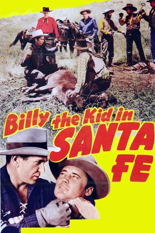 Billy the Kid in Santa Feのポスター