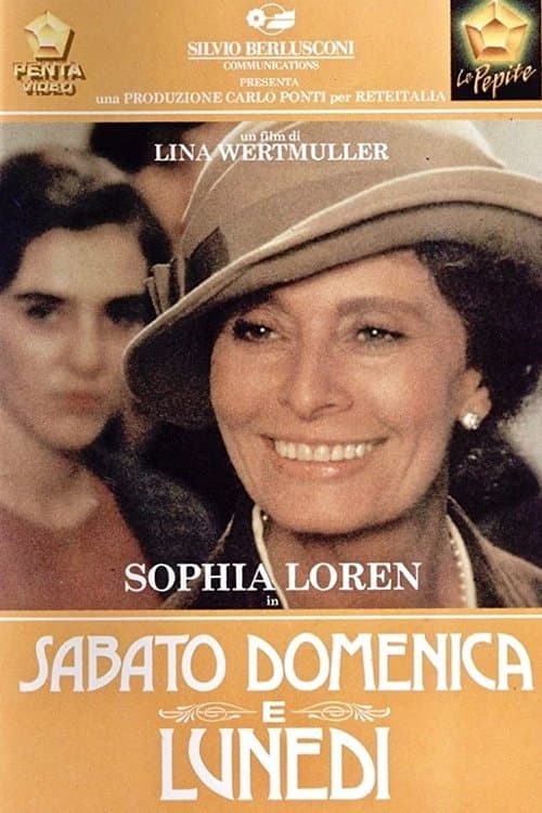 Sabato, domenica e lunedìのポスター