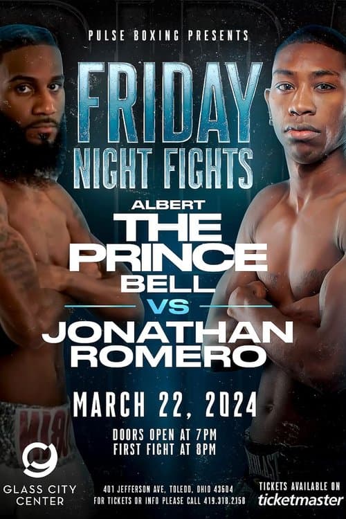 Albert Bell vs. Jonathan Romeroのポスター