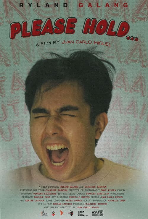 Please hold...のポスター