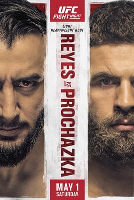 UFC on ESPN 23: Reyes vs. Prochazkaのポスター