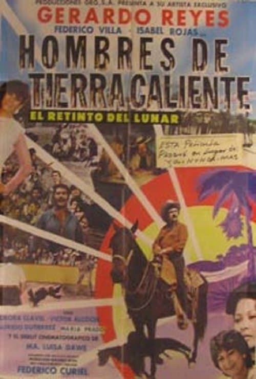 Hombres de tierra calienteのポスター