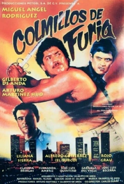 Colmillos de furiaのポスター