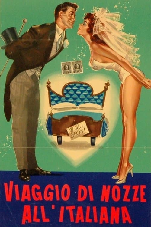 Viaggio di nozze all'italianaのポスター