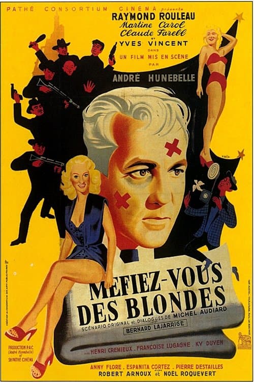 Méfiez-vous des blondesのポスター