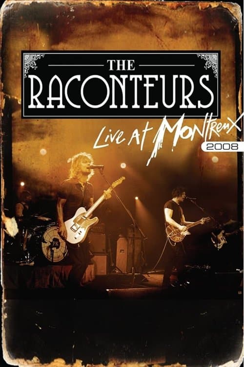 The Raconteurs - Live at Montreuxのポスター