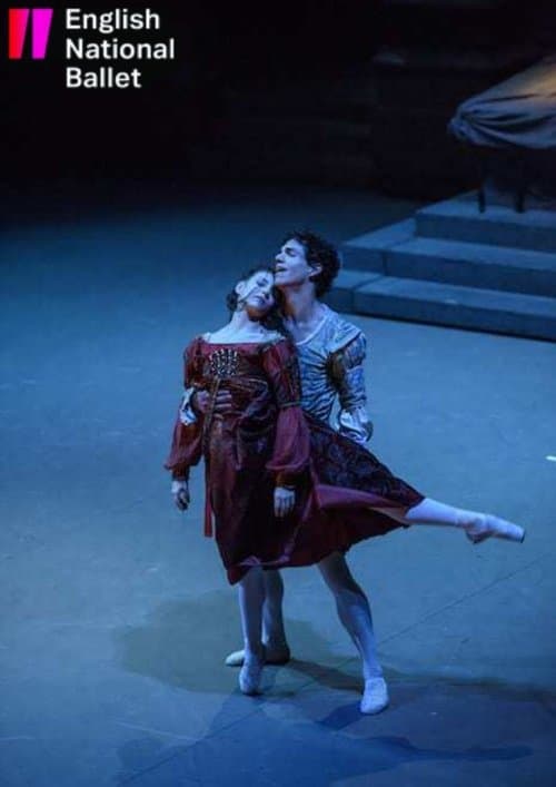 English National Ballet's Romeo and Julietのポスター