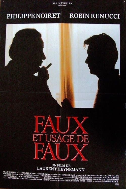Faux et usage de fauxのポスター