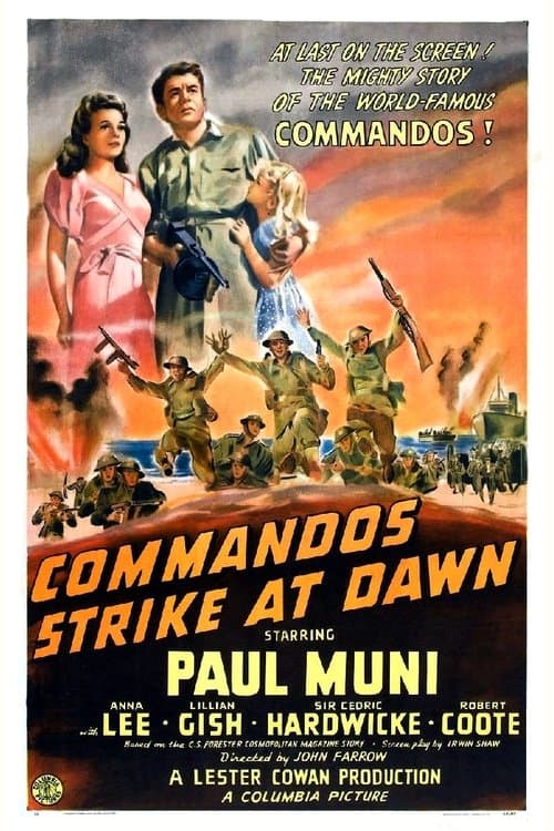 Commandos Strike at Dawnのポスター