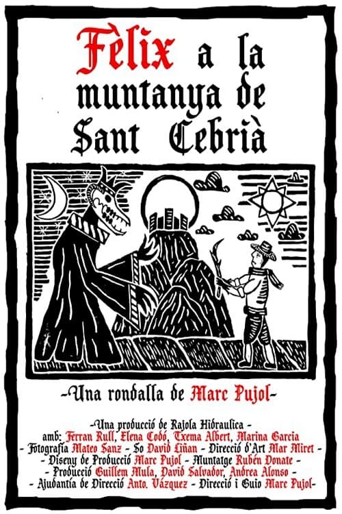 Fèlix a la muntanya de Sant Cebriàのポスター