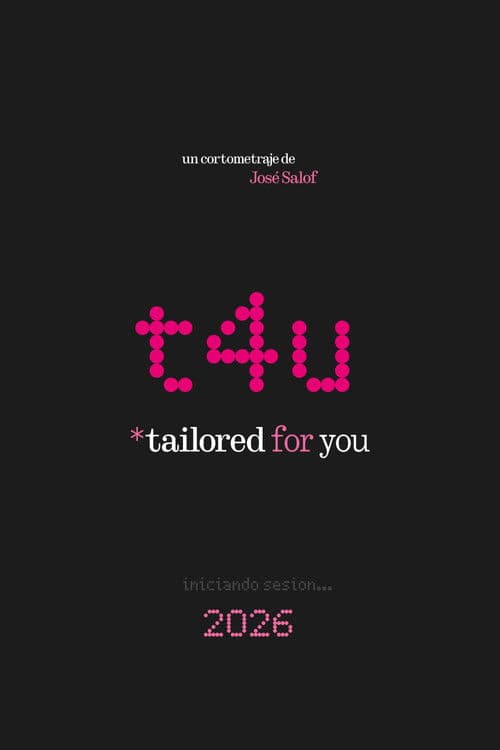 Tailored for youのポスター