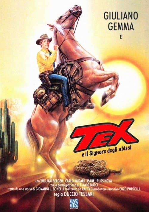 Tex e il signore degli abissiのポスター