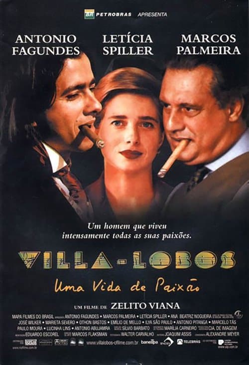 Villa-Lobos: Uma Vida de Paixãoのポスター