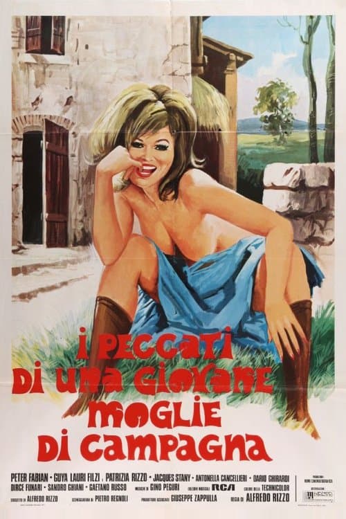 Peccati di una Giovane Moglie di Campagnaのポスター