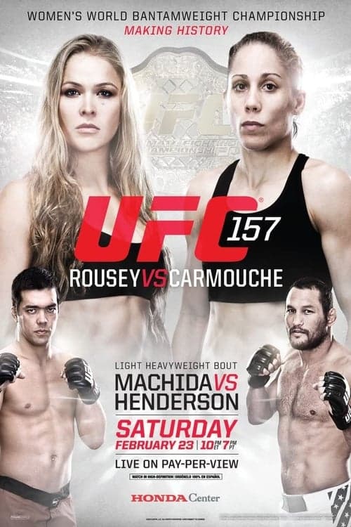 UFC 157: Rousey vs. Carmoucheのポスター