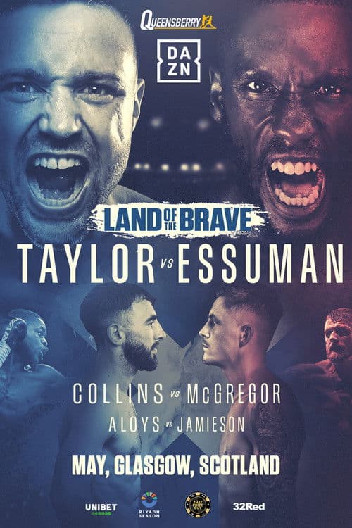 Josh Taylor vs. Ekow Essumanのポスター