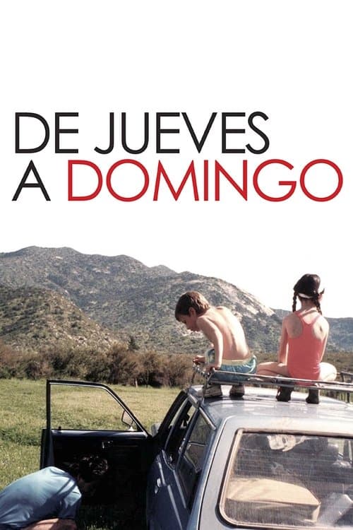 De jueves a domingoのポスター
