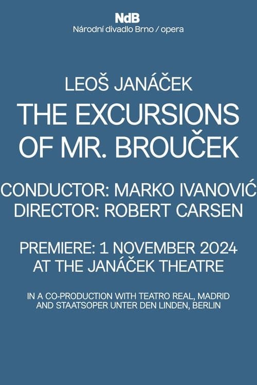 The Excursions of Mr. Broučekのポスター