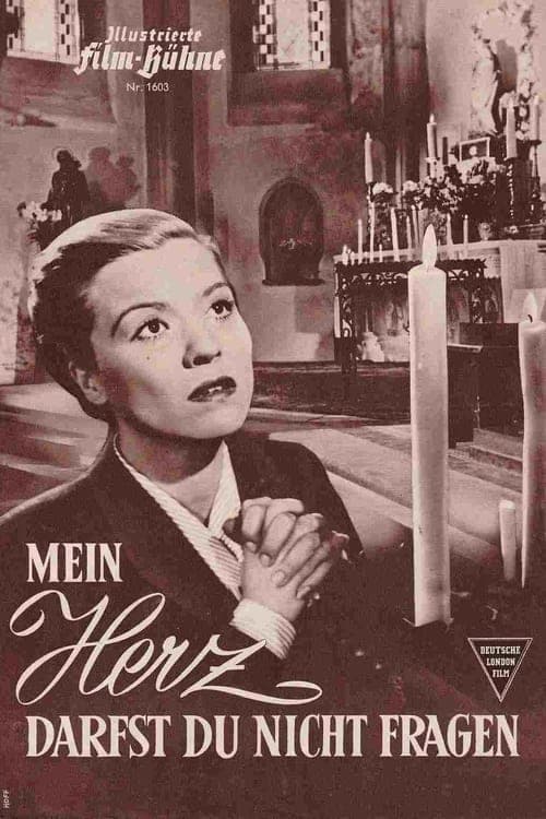 Mein Herz darfst Du nicht fragenのポスター