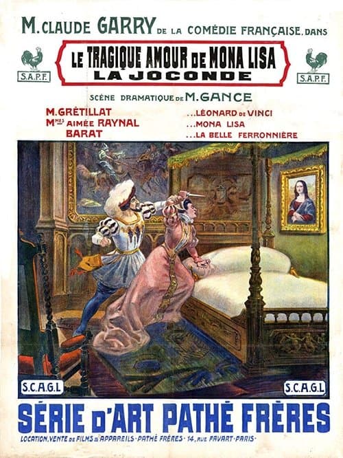 Le tragique amour de Mona Lisaのポスター