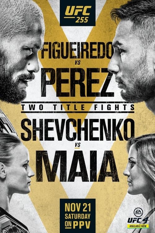 UFC 255: Figueiredo vs. Perezのポスター