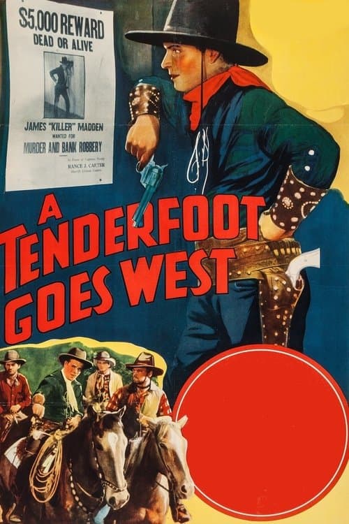 A Tenderfoot Goes Westのポスター