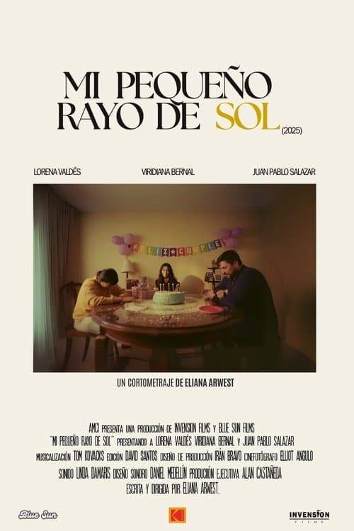 Mi Pequeño Rayo de Solのポスター