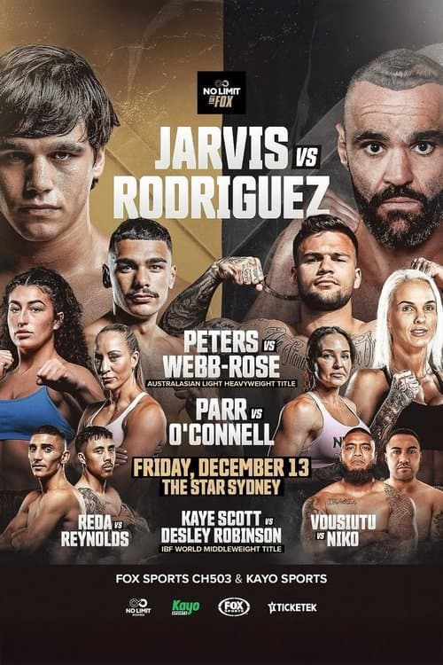 Brock Jarvis vs. Adrian Rodriguezのポスター