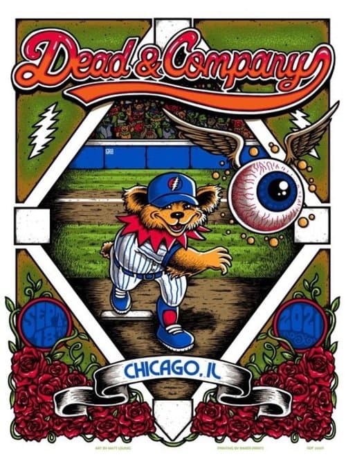 Dead & Company: 2021.09.18 - Wrigley Field - Chicago, ILのポスター