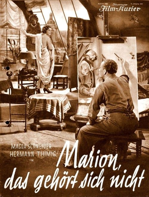 Marion, das gehört sich nichtのポスター