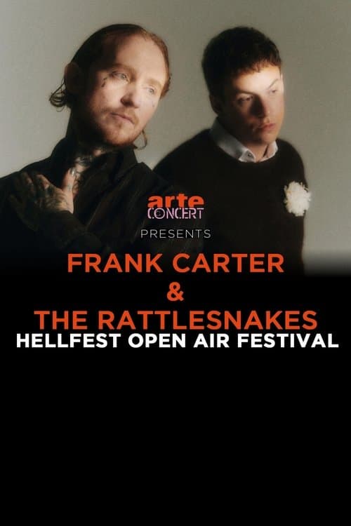 Frank Carter and the Rattlesnakes - Hellfest 2024のポスター