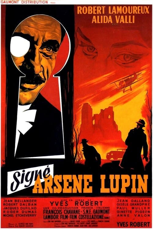 Signé Arsène Lupinのポスター