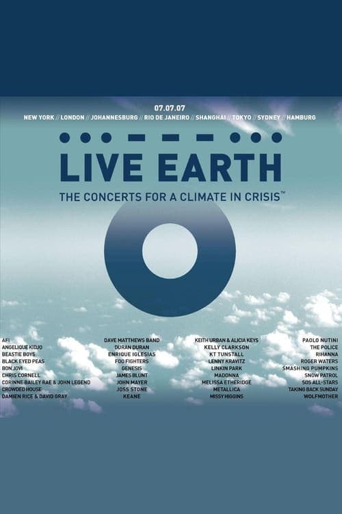 Live Earth: A Concert for a Climate in Crisisのポスター