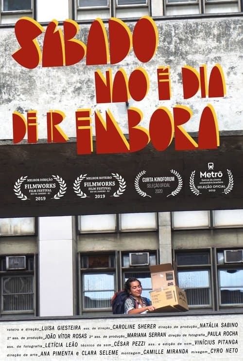 Sábado não é dia de ir emboraのポスター