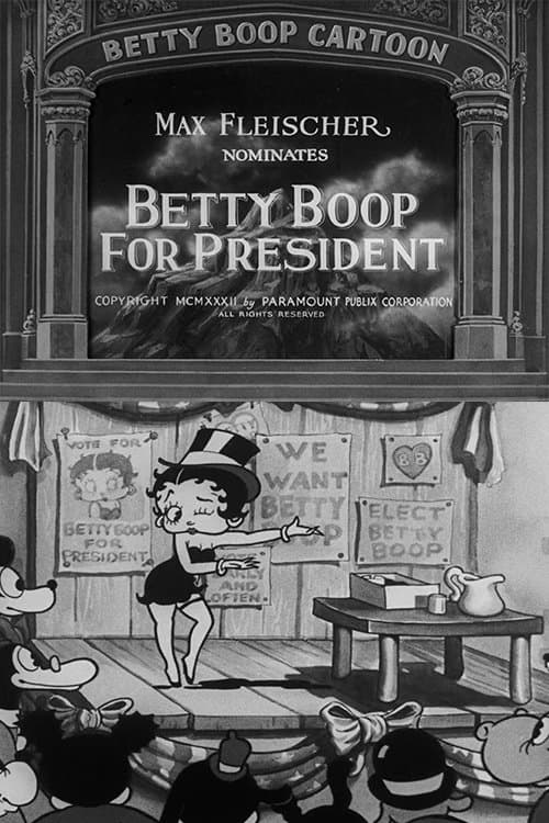 Betty Boop for Presidentのポスター