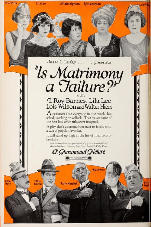 Is Matrimony a Failure?のポスター