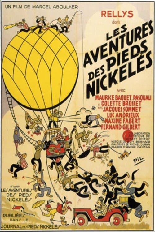 Les Aventures des Pieds-Nickelésのポスター