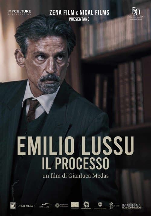 Emilio Lussu - Il processoのポスター