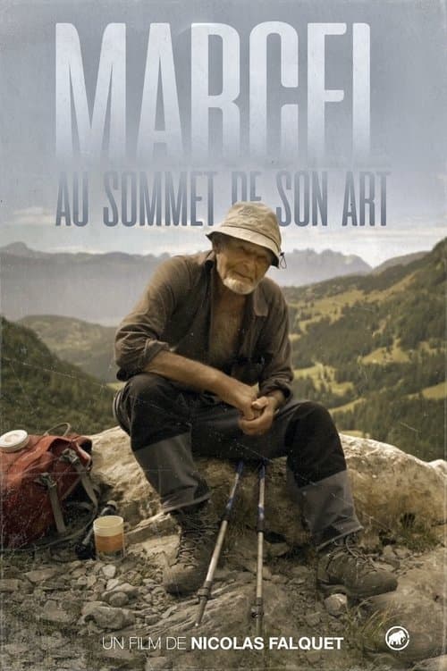 Marcel au sommet de son artのポスター