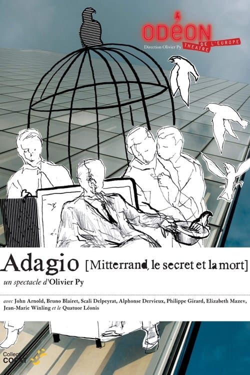 Adagio (Mitterrand, le secret et la mort)のポスター