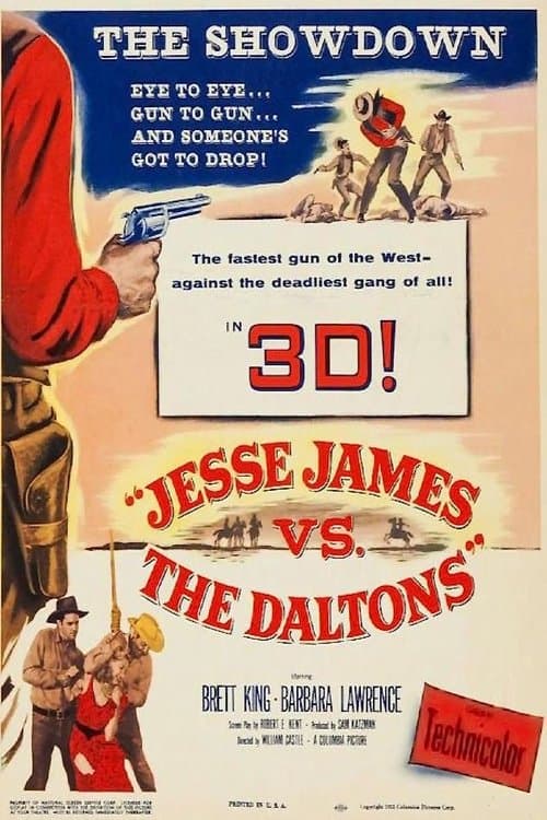 Jesse James vs. the Daltonsのポスター
