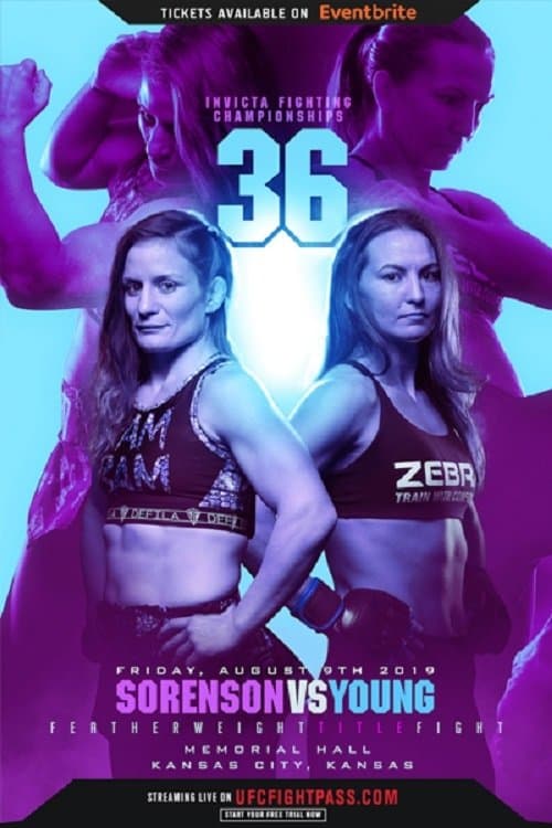 Invicta FC 36: Sorenson vs. Youngのポスター