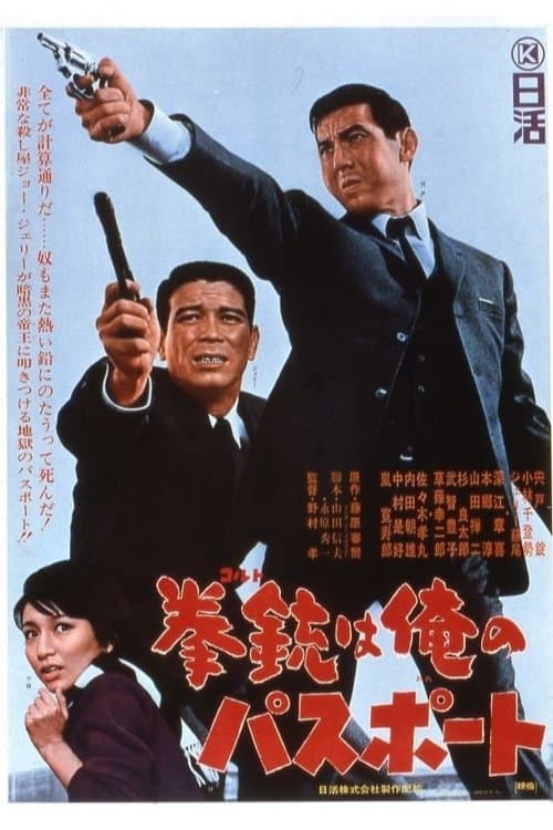 拳銃は俺のパスポートのポスター
