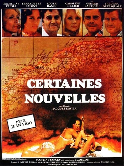 Certaines nouvellesのポスター