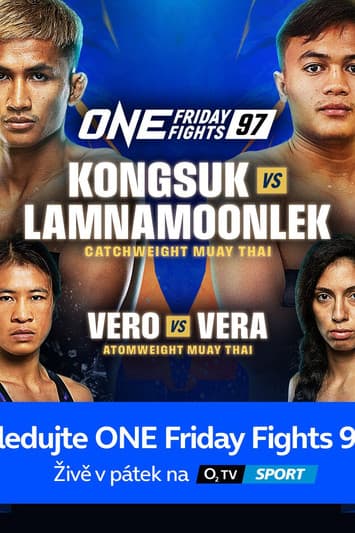 ONE Friday Fights 97: Kongsuk vs. Lamnamoonlekのポスター