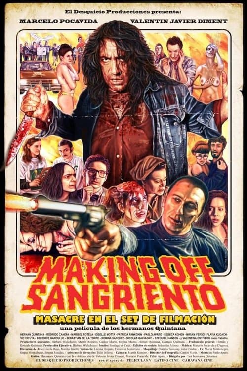 Making Off Sangriento: Masacre en el Set de Filmaciónのポスター
