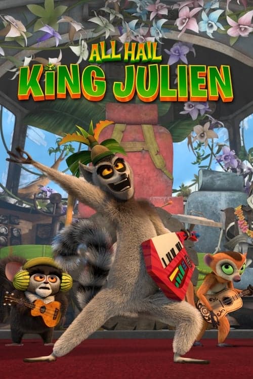 バンザイ! キング・ジュリアンのポスター