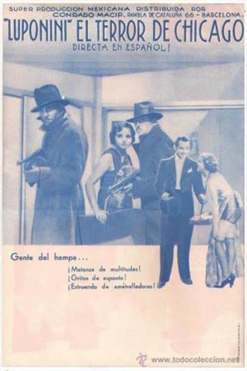 Luponini (El terror de Chicago)のポスター