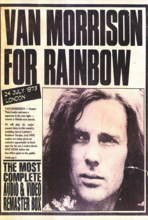 Van Morrison: Live at The Rainbowのポスター