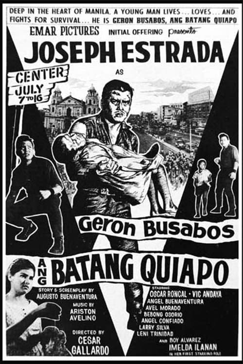 Geron Busabos: Ang Batang Quiapoのポスター